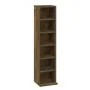CD-Regal aus geräuchertem Eichensperrholz, 21 x 20 x 88 cm von vidaXL, CD- und DVD-Speicher - Ref: Foro24-815072, Preis: 30,4...