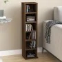 CD-Regal aus braunem Eichensperrholz, 21 x 20 x 88 cm von vidaXL, CD- und DVD-Speicher - Ref: Foro24-815074, Preis: 33,30 €, ...