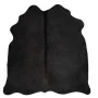 Alfombra de piel de vaca auténtica negro 150x170 cm de vidaXL, Alfombras - Ref: Foro24-284341, Precio: 208,08 €, Descuento: %