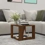 Mesa de centro madera contrachapada roble marrón 40x40x30 cm de vidaXL, Mesas de centro - Ref: Foro24-815170, Precio: 30,67 €...