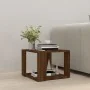 Mesa de centro madera contrachapada roble marrón 40x40x30 cm de vidaXL, Mesas de centro - Ref: Foro24-815170, Precio: 30,67 €...
