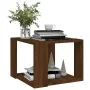 Mesa de centro madera contrachapada roble marrón 40x40x30 cm de vidaXL, Mesas de centro - Ref: Foro24-815170, Precio: 30,67 €...