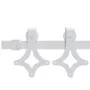Puerta corredera con herrajes madera maciza de pino 85x210 cm de vidaXL, Puertas - Ref: Foro24-3203167, Precio: 199,24 €, Des...