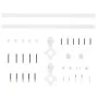 Puerta corredera con herrajes madera maciza de pino 85x210 cm de vidaXL, Puertas - Ref: Foro24-3203171, Precio: 199,60 €, Des...