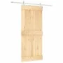 Schiebetür mit massivem Kiefernholzbeschlägen 90x210 cm von vidaXL, Türen - Ref: Foro24-3203164, Preis: 195,73 €, Rabatt: %