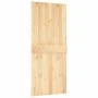 Schiebetür mit massivem Kiefernholzbeschlägen 90x210 cm von vidaXL, Türen - Ref: Foro24-3203164, Preis: 195,73 €, Rabatt: %