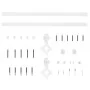 Sliding door with solid pine wood hardware 90x210 cm by vidaXL, Doors - Ref: Foro24-3203164, Price: 195,73 €, Discount: %