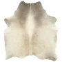 Alfombra de piel de vaca auténtica beige 150x170 cm de vidaXL, Alfombras - Ref: Foro24-284345, Precio: 249,18 €, Descuento: %