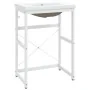 Estructura de baño con lavabo incorporado hierro blanco de vidaXL, Tocadores de baño - Ref: Foro24-3101386, Precio: 160,03 €,...