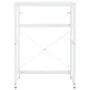 Estructura de baño con lavabo incorporado hierro blanco de vidaXL, Tocadores de baño - Ref: Foro24-3101386, Precio: 160,03 €,...
