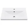 Estructura de baño con lavabo incorporado hierro blanco de vidaXL, Tocadores de baño - Ref: Foro24-3101386, Precio: 160,03 €,...