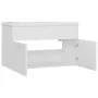 Mueble con lavabo madera de ingeniería blanco de vidaXL, Tocadores de baño - Ref: Foro24-3070829, Precio: 179,14 €, Descuento: %