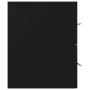 Mueble con lavabo aglomerado negro de vidaXL, Tocadores de baño - Ref: Foro24-3099069, Precio: 314,48 €, Descuento: %