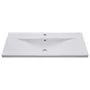 Mueble con lavabo aglomerado negro de vidaXL, Tocadores de baño - Ref: Foro24-3099069, Precio: 314,48 €, Descuento: %