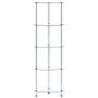 Estantería 5 niveles cristal templado transparente 30x30x130 cm de vidaXL, Librerías y estanterías - Ref: Foro24-249516, Prec...