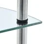 Estantería 5 niveles cristal templado transparente 30x30x130 cm de vidaXL, Librerías y estanterías - Ref: Foro24-249516, Prec...