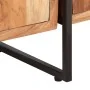 Estantería de 4 niveles madera maciza de acacia 124x30x180 cm de vidaXL, Librerías y estanterías - Ref: Foro24-284416, Precio...