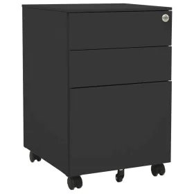 Anthracite gray steel filing cabinet 39x45x60 cm by vidaXL, Filing cabinets - Ref: Foro24-335981, Price: 132,75 €, Discount: %