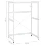 Estructura de lavabo de hierro blanco 59x38x83 cm de vidaXL, Tocadores de baño - Ref: Foro24-338497, Precio: 55,81 €, Descuen...