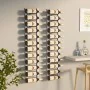 Botellero de pared para 12 botellas 2 unidades hierro blanco de vidaXL, Botelleros - Ref: Foro24-340881, Precio: 102,52 €, De...