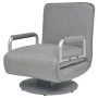 Silla giratoria y sofá cama tela gris claro de vidaXL, Sillones - Ref: Foro24-244666, Precio: 249,78 €, Descuento: %