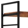 Estantería de 4 niveles madera maciza de acacia 80x30x180 cm de vidaXL, Librerías y estanterías - Ref: Foro24-284420, Precio:...