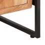 Estantería de 4 niveles madera maciza de acacia 80x30x180 cm de vidaXL, Librerías y estanterías - Ref: Foro24-284420, Precio:...