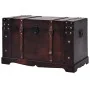 Baúl vintage de madera 66x38x40 cm de vidaXL, Baúles de almacenamiento - Ref: Foro24-245478, Precio: 117,41 €, Descuento: %