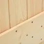 Schiebetür mit Beschlägen aus massivem Kiefernholz, 90 x 210 cm von vidaXL, Türen - Ref: Foro24-3203214, Preis: 196,90 €, Rab...