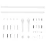 Puerta corredera con herrajes madera maciza de pino 90x210 cm de vidaXL, Puertas - Ref: Foro24-3203214, Precio: 196,90 €, Des...