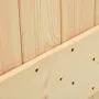 Puerta corredera con herrajes madera maciza de pino 85x210 cm de vidaXL, Puertas - Ref: Foro24-3203225, Precio: 198,78 €, Des...