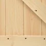 Puerta corredera con herrajes madera maciza de pino 85x210 cm de vidaXL, Puertas - Ref: Foro24-3203225, Precio: 198,78 €, Des...