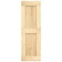 Puerta corredera con herrajes madera maciza de pino 70x210 cm von vidaXL, Türen - Ref: Foro24-3203219, Preis: 177,94 €, Rabat...