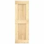 Puerta corredera con herrajes madera maciza de pino 70x210 cm de vidaXL, Puertas - Ref: Foro24-3203236, Precio: 158,96 €, Des...