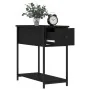 Nightstands 2 pcs black engineered wood 30x60x60 cm by vidaXL, Nightstands - Ref: Foro24-826054, Price: 78,87 €, Discount: %
