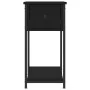 Nightstands 2 pcs black engineered wood 30x60x60 cm by vidaXL, Nightstands - Ref: Foro24-826054, Price: 78,87 €, Discount: %