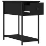 Nightstands 2 pcs black engineered wood 30x60x60 cm by vidaXL, Nightstands - Ref: Foro24-826054, Price: 78,87 €, Discount: %