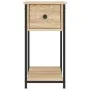 Mesitas noche 2 uds madera ingeniería roble Sonoma 30x60x60 cm de vidaXL, Mesitas de noche - Ref: Foro24-826056, Precio: 62,1...
