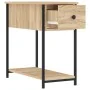 Mesitas noche 2 uds madera ingeniería roble Sonoma 30x60x60 cm de vidaXL, Mesitas de noche - Ref: Foro24-826056, Precio: 62,1...