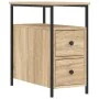 Nachttische, 2 Stück, Holzwerkstoff, Sonoma-Eiche, 30 x 60 x 60 cm von vidaXL, Nachttische - Ref: Foro24-826066, Preis: 102,8...