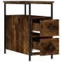 Nightstands 2 pcs engineered wood smoked oak 30x60x60 cm by vidaXL, Nightstands - Ref: Foro24-826068, Price: 64,49 €, Discoun...