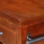 Carrito de cocina de madera maciza de acacia 100x48x89 cm de vidaXL, Carros de cocina y comedor - Ref: Foro24-282753, Precio:...