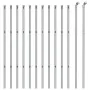 Silberdrahtzaun 0,8x25 m von vidaXL, Zaunpaneele - Ref: Foro24-154008, Preis: 73,43 €, Rabatt: %
