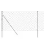 Silberdrahtzaun 0,8x25 m von vidaXL, Zaunpaneele - Ref: Foro24-154008, Preis: 73,43 €, Rabatt: %