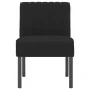 Gepolsterter Stuhl mit schwarzem Samt von vidaXL, Einfache Stühle - Ref: Foro24-352454, Preis: 78,03 €, Rabatt: %