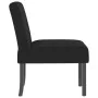 Silla tapizada de terciopelo negro de vidaXL, Sillas poltrona - Ref: Foro24-352454, Precio: 78,03 €, Descuento: %