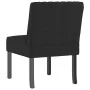 Silla tapizada de terciopelo negro de vidaXL, Sillas poltrona - Ref: Foro24-352454, Precio: 78,03 €, Descuento: %
