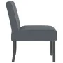 Silla tapizada de terciopelo gris oscuro de vidaXL, Sillas poltrona - Ref: Foro24-352452, Precio: 77,65 €, Descuento: %