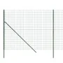 Cerca de alambre de acero galvanizado verde 2x10 m de vidaXL, Paneles de vallas - Ref: Foro24-154070, Precio: 117,47 €, Descu...