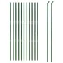 Cerca de alambre de acero galvanizado verde 2x25 m de vidaXL, Paneles de vallas - Ref: Foro24-154078, Precio: 232,97 €, Descu...